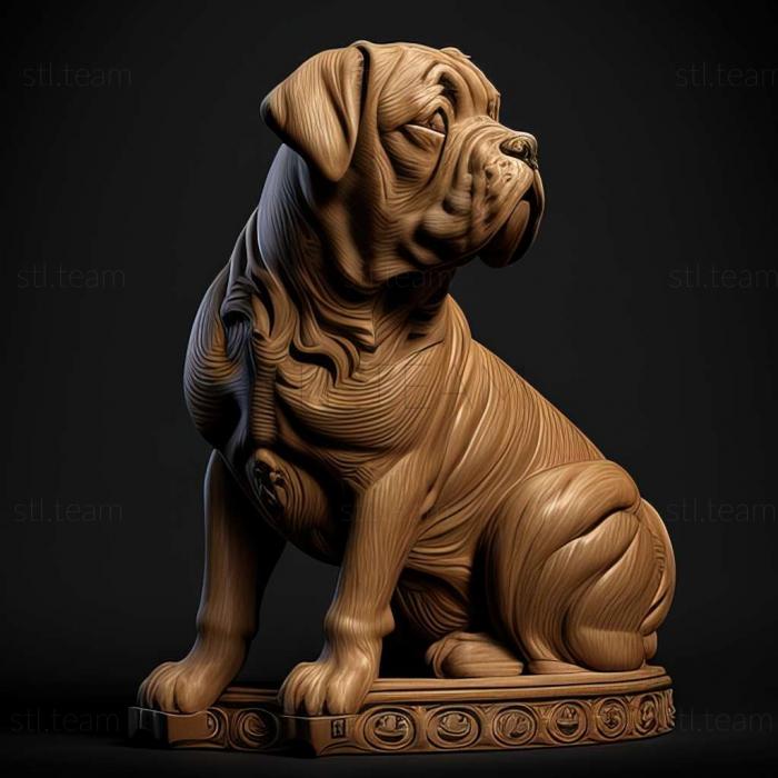 3D model Podenko canario dog (STL)